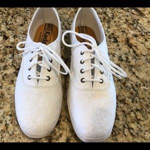 Brand New Keds - white eyelet
